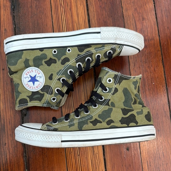 Converse Camouflage High-Top Sneakers - Picture 5 of 6